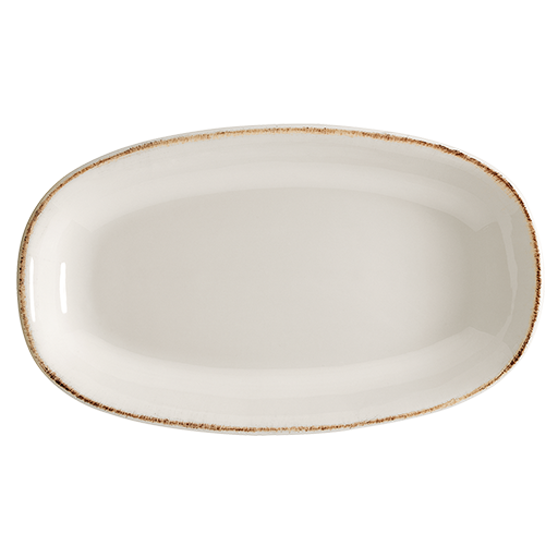 Retro Gourmet Oval Plate 34*19 cm