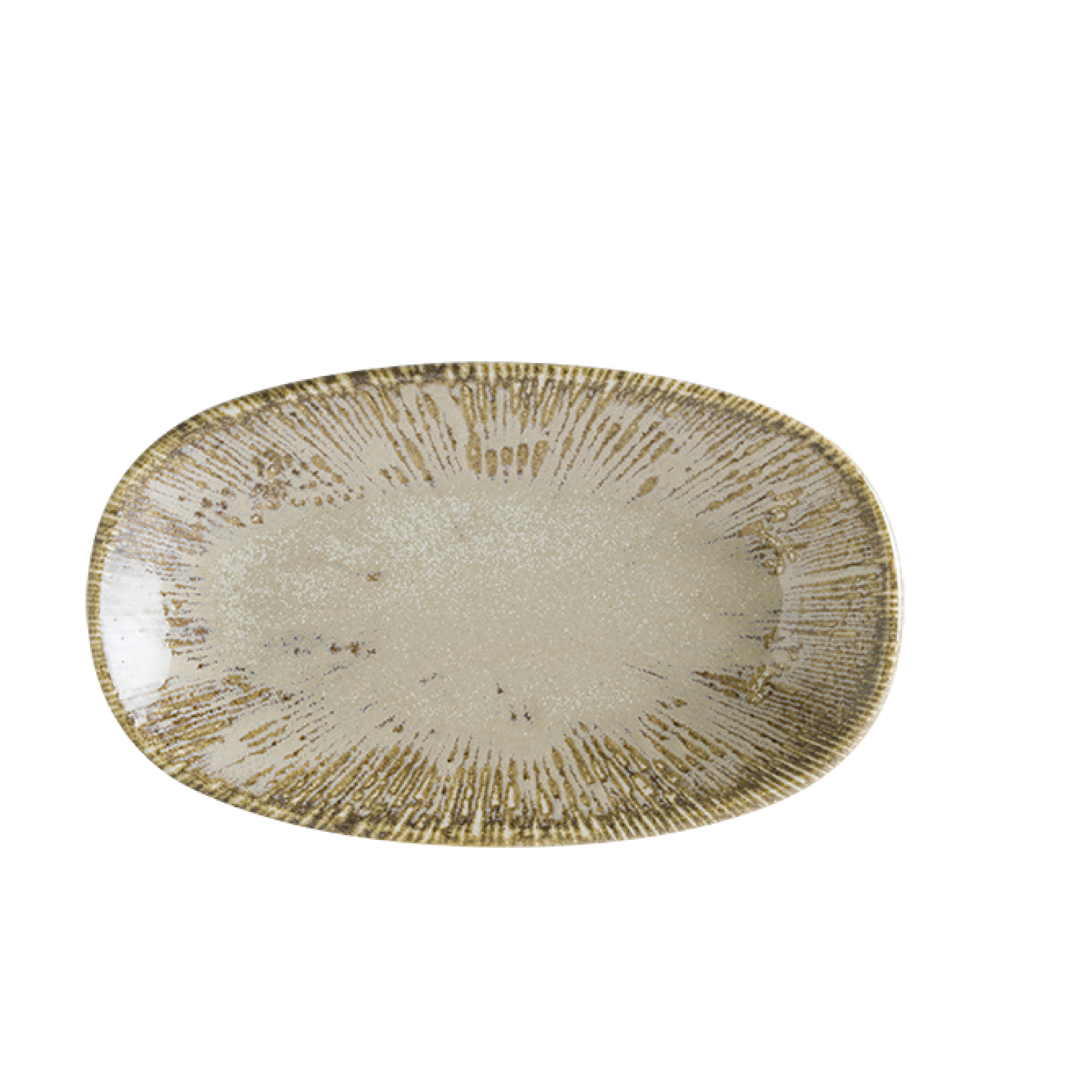 Sand Snell Gourmet Oval Plate 24*14 cm 800.SSANSNLGRM24OKY