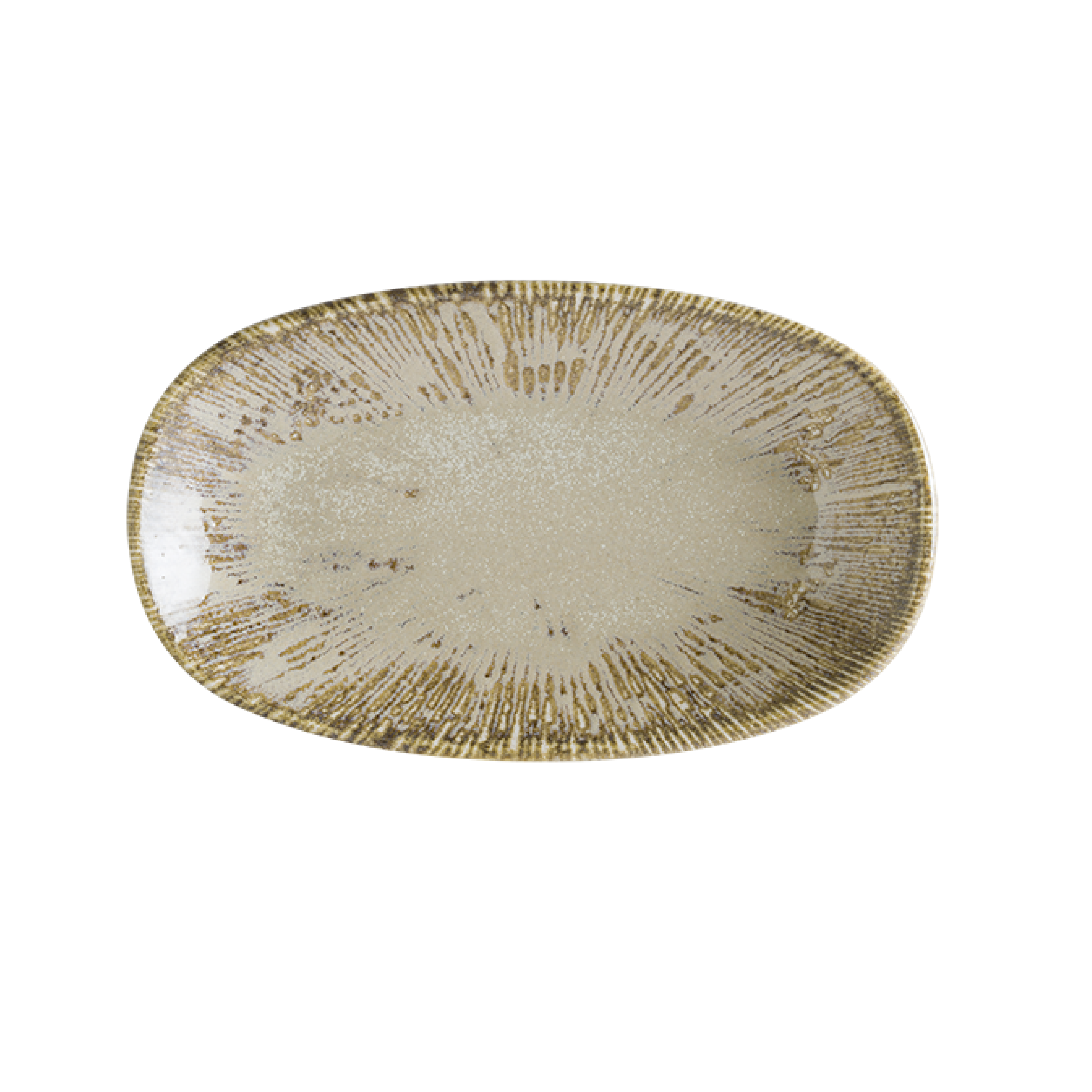 Sand Snell Gourmet Oval Plate 15*8.5 cm 800.SSANSNLGRM15OKY