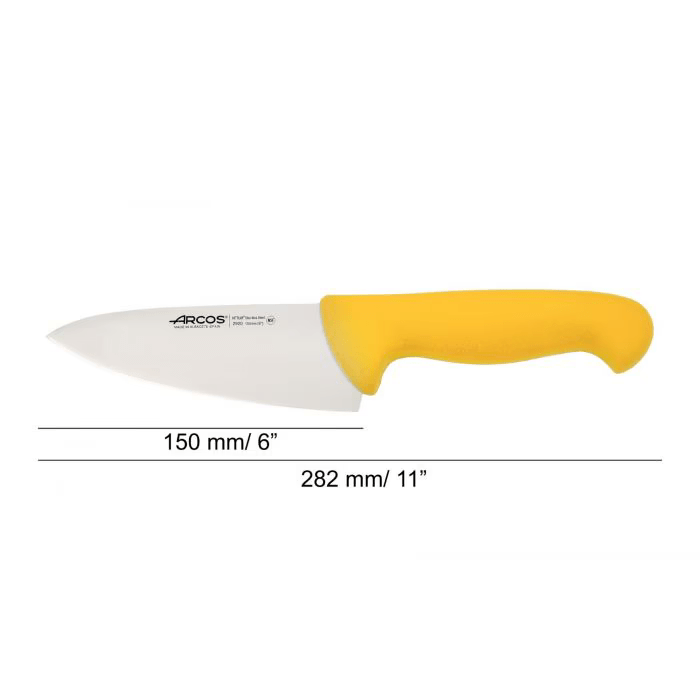 Chef's K. Yellow 150 mm