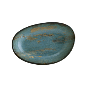 Bonna Madera Mint Vago Oval Plate 15*8.5 cm