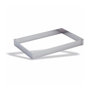 Rectangle for baking sheets pastry trays